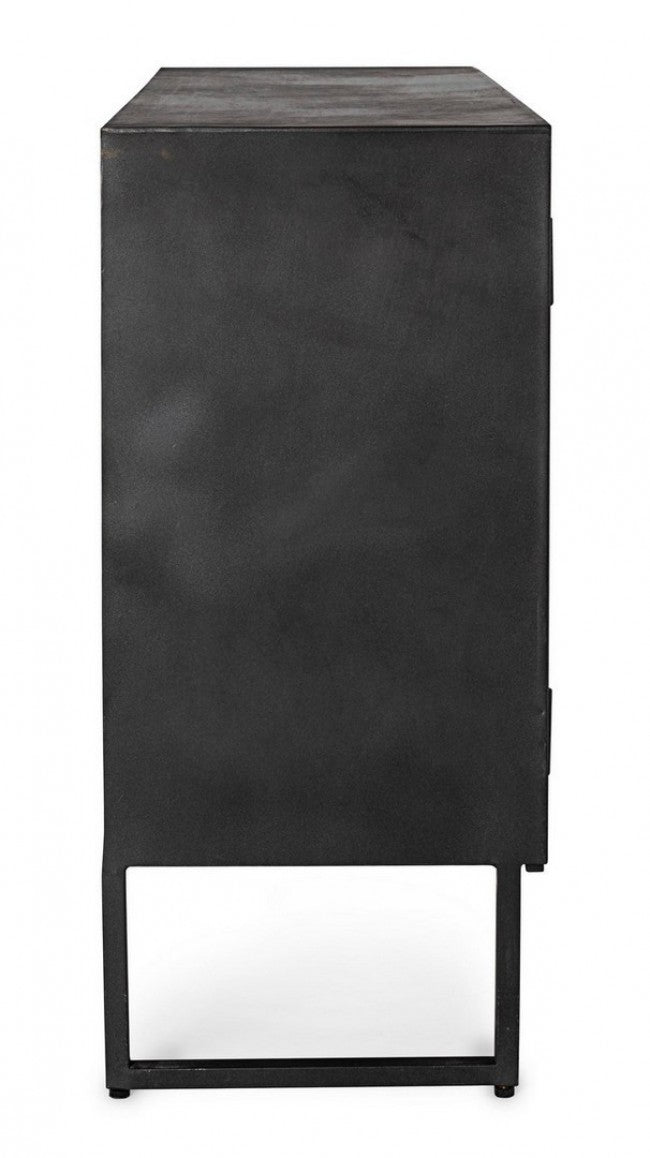 Credenza 2 ante e 3 cassetti Dorset stile industriale