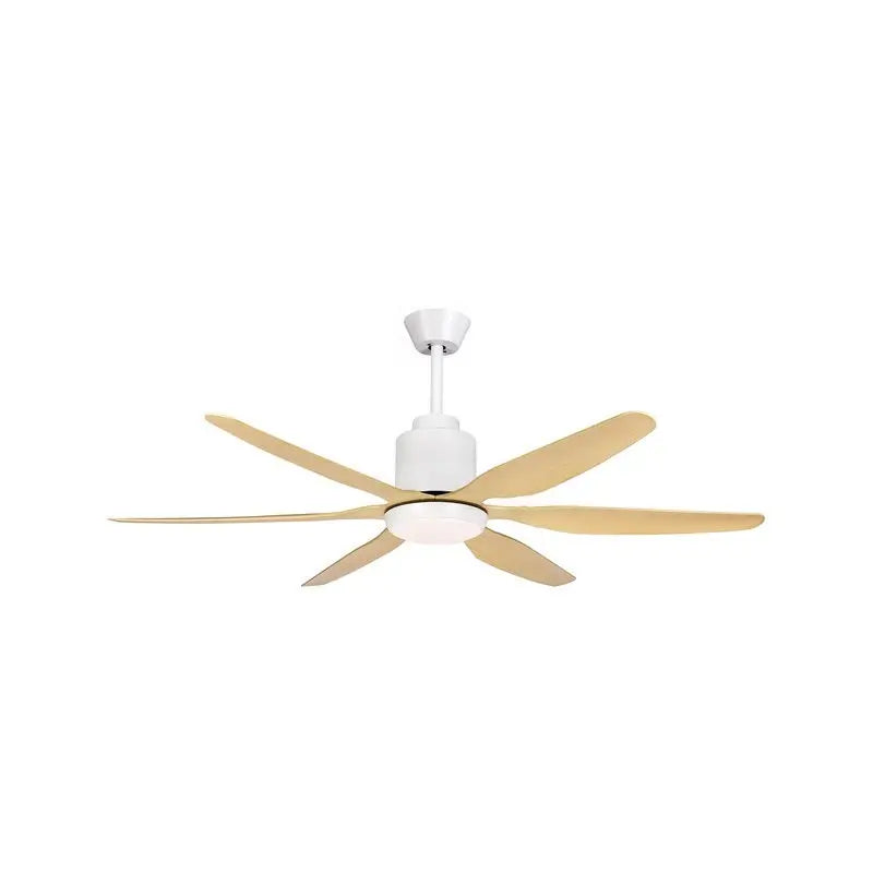Ventilatore da soffitto DCG VECRD55LTL Ø 137 cm con 6 pale, luce LED e telecomando effetto legno