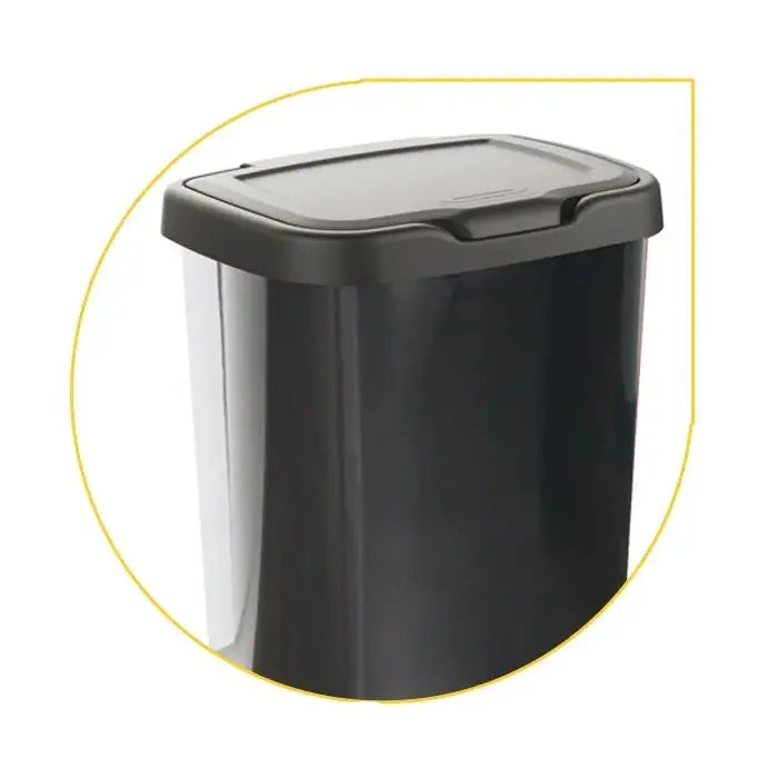 Pattumiera Jive con pedale nero 20 L