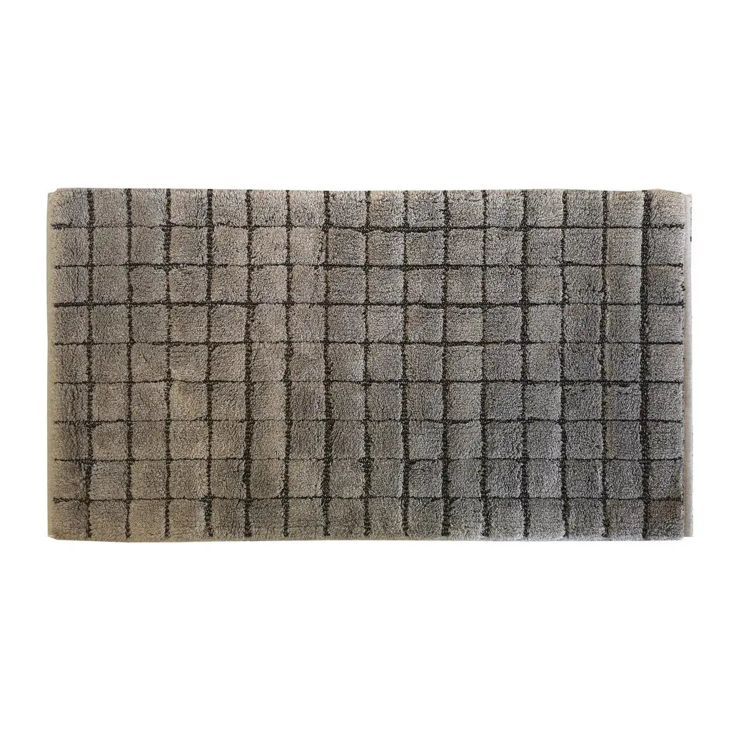 Tappeto bagno Plaza visone 60 × 110 cm