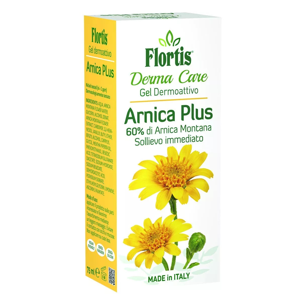 Dermacare arnica plus gel Flortis 75ml