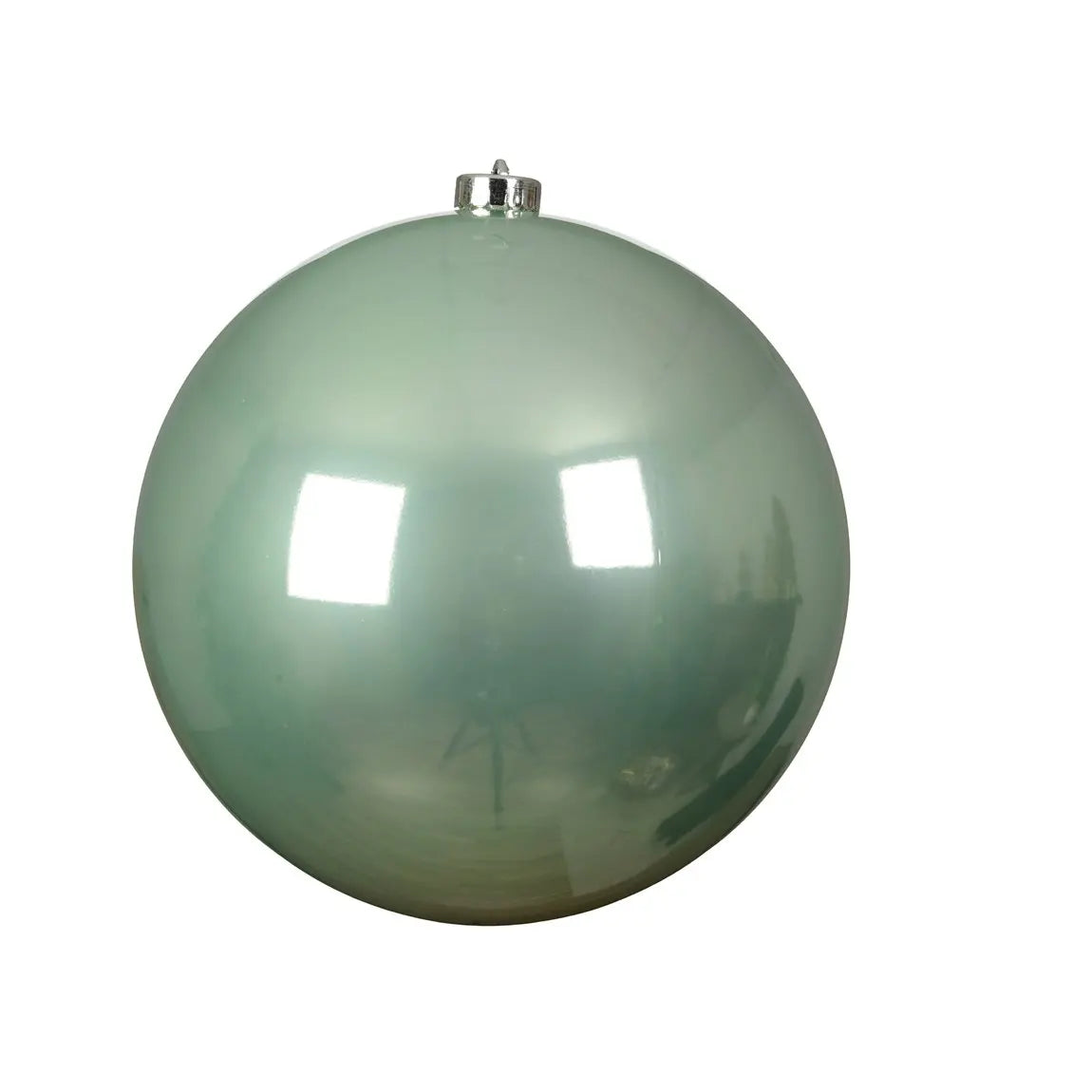 Sfera natalizia in polistirolo menta Ø20 cm