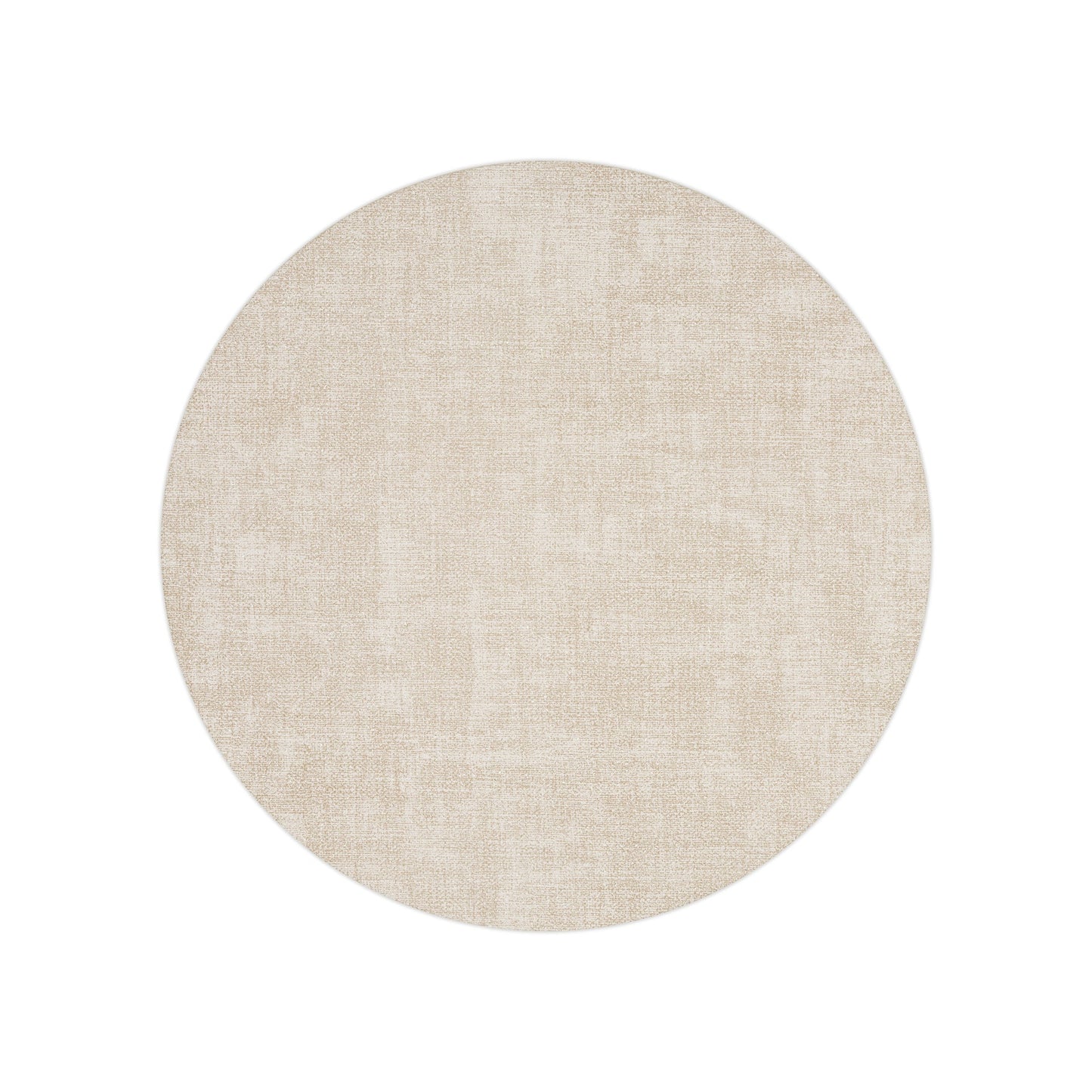 Tovaglietta tonda double face Ø38 cm bianco latte