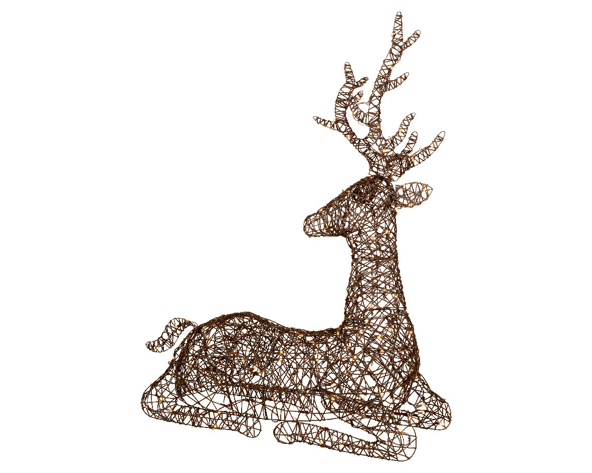 Renna luminosa 180 led 82x102x110 cm