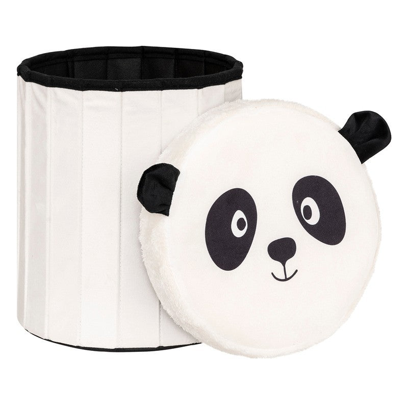 Pouf pieghevole Panda D30xH38 cm