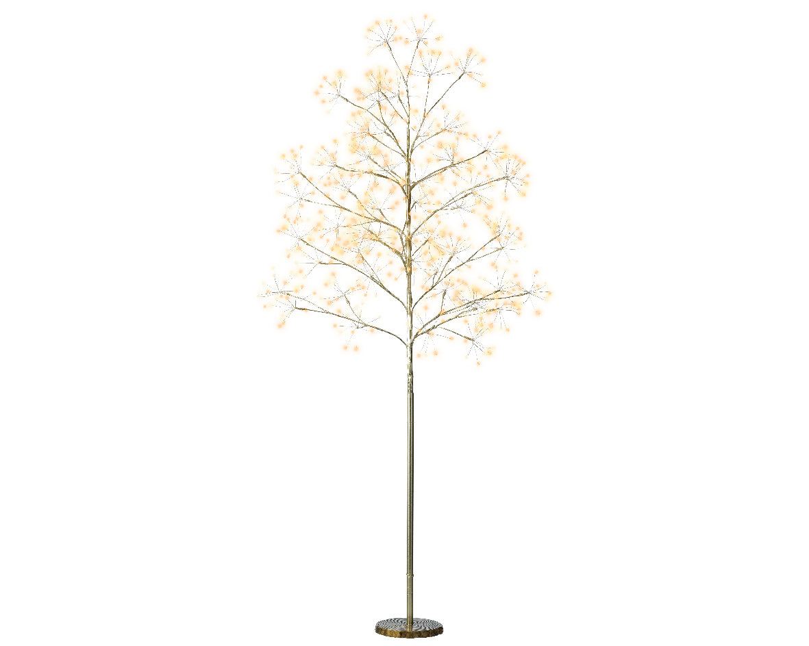 Albeero Micro LED 70cm x 180cm oro/bianco