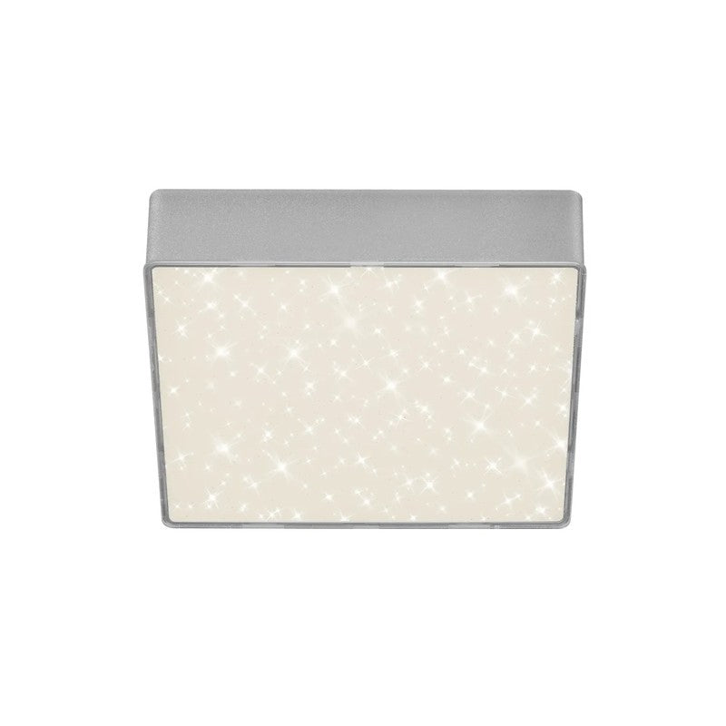 Plafoniera Flame Star led 16 cm 11w 1000lm argento