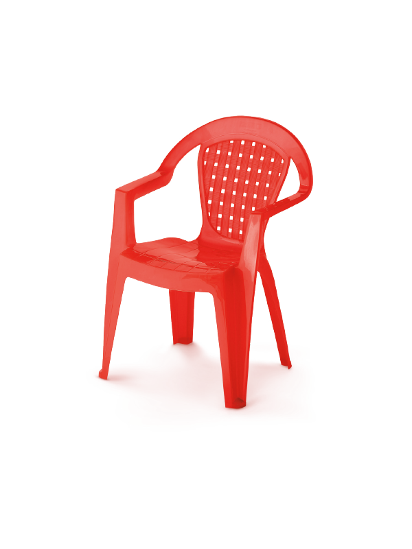 Sedia Norma enfant rosso 36x30xh50 cm