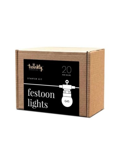 LED Twinkly Festoon RGB II Generazione 10m 20 led Illuminazione Natalizia