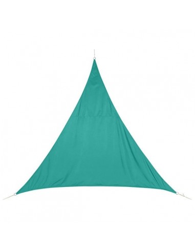 Tenda da Sole Triangolare 5x5x5 m in Tessuto Impermeabile - Colore: Verde