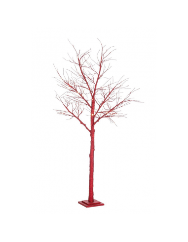 Albero Natale Timber rosso H210 x Ø70 cm