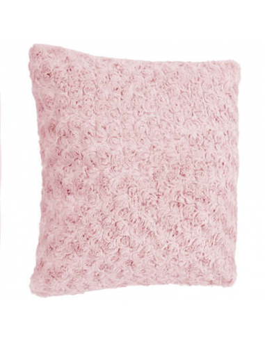 Cuscino Riccio Sfoderabile colore rosa Dimensioni: 45 x 45 cm