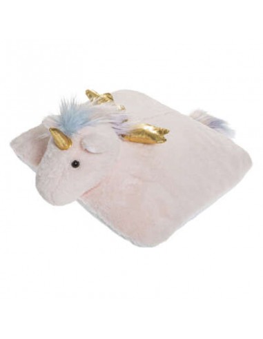 Cuscino unicorno rosa L 36 x P 39 x H 18 cm