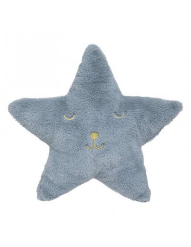 Cuscino morbido stella blu L 39 x P 8 x H 39 cm