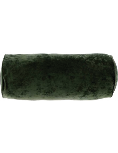 Cuscino verde scuro 20xØ45 cm