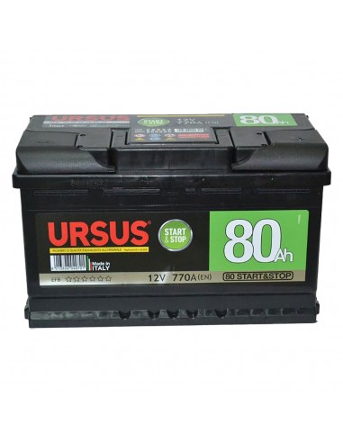 Batteria Per Auto Start & Stop 'Ursus' 72 Ah - Mm 278 X 175 X 190