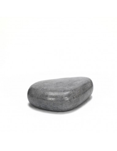 Tavolino moderno  pietra grigio cm 74 x 123 x h 27