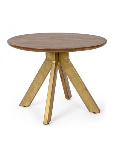 Tavolino in legno stile vintage cm Ø60 - 45