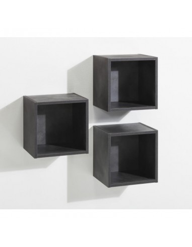 Mensole Vittoria 3 cubi modulari