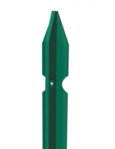 Palo plastificato verde H 150 cm