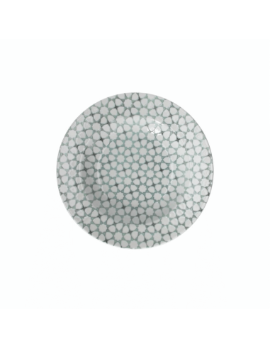 Pastabowl Mosaico 27 cm in porcellana grigio