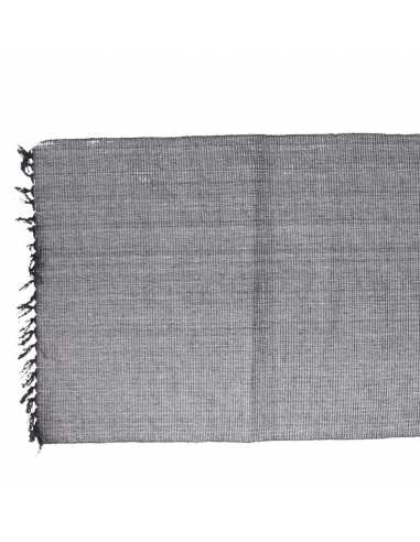Tovaglietta rettangolare 35x50 cm in cotone riciclato grigio Linea Basic