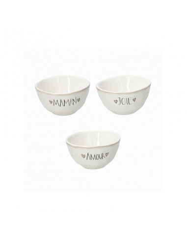 Bowl 560 Cc Amour Stoneware Bianco