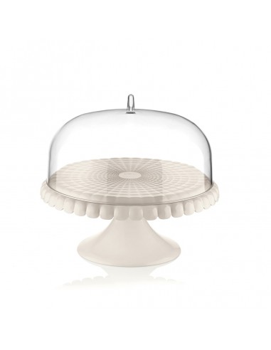 Guzzini - Alzata piccola con campana bianco latte Tiffany 30 cm