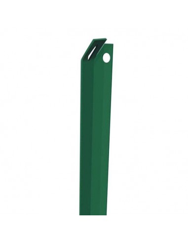 Paletto saetta plastificato, h.2 mt, verde