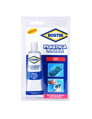 Bostik - Adesivo Forte per Plastica Rigida da 50 gr (codice D2307)