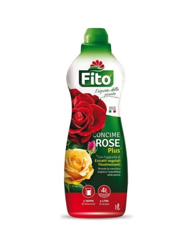 Concime organico per rose Fito Plus da 1000ml