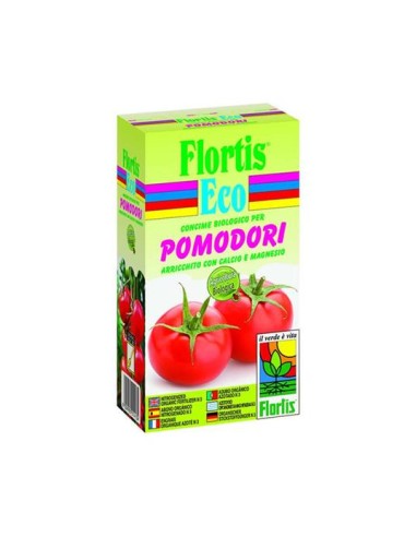 Flortis - Il Concime Biologico da 1kg per Pomodori, ideale per il tuo Giardino e Orto!