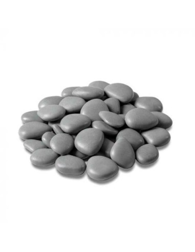 Pebbles Teraplast: sassi grigi in plastica riciclata di dimensione S