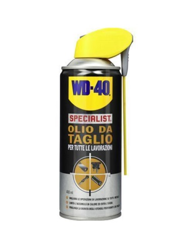 WD40 - Olio da taglio antiusura per tutte le lavorazioni, 400ml (codice 39110)