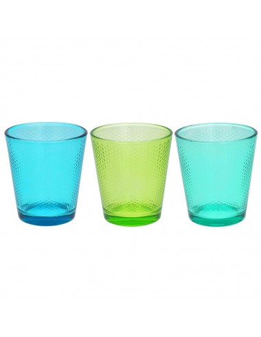 Set 3 bicchieri multicolor Linea Golf Tognana