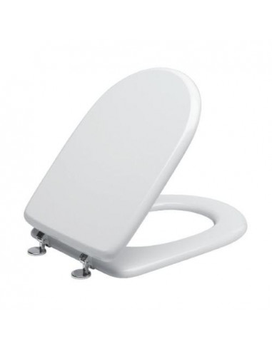 Sedile Copriwater WC in legno MDF bianco per modello Sintesi Cesame