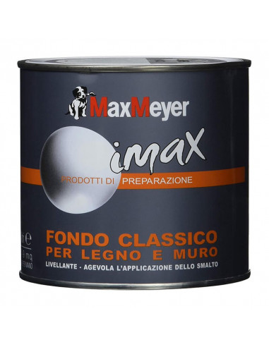 Fondo Max Meyer Bianco 0,5 L Legno Muro Bianco