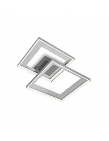 Luce soffitto LED CCT, 56,8 cm, 25 W, alluminio