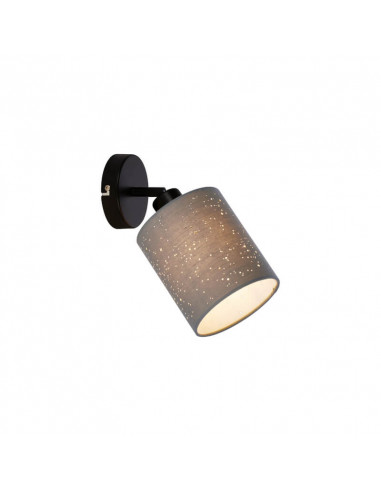 Luce spot grigio Ø 13 cm con lampadina E27 25W