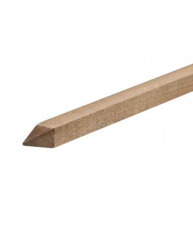 Palo di legno a punta di castagno 210 cm