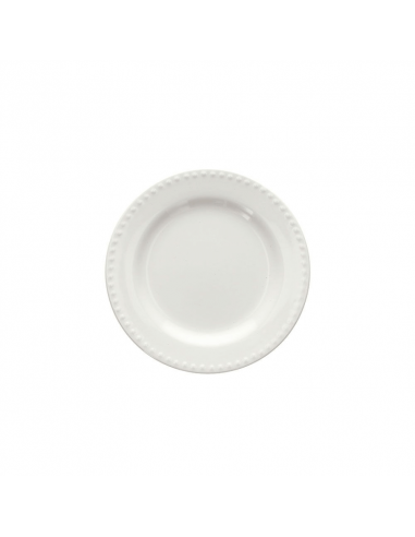 Piatto dessert Linea Shabby Colette bianco 20,5 cm
