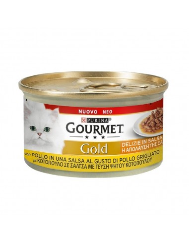 Gourmet Gold Delizie in salsa con pollo Purina 85 grammi