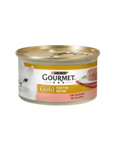 Gourmet Gold tortini con salmone Purina 85 grammi