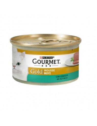 Gourmet Gold Mousse con coniglio Purina 85 grammi