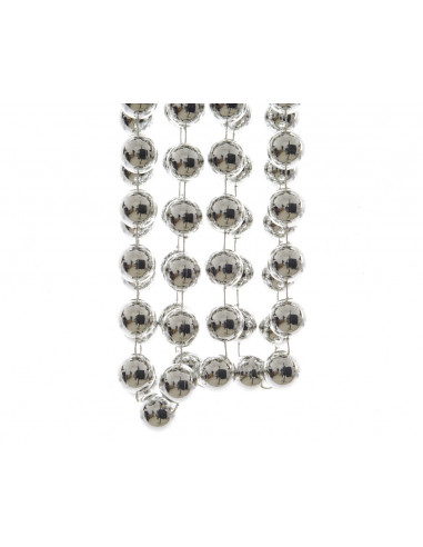 Ghirlanda di perle in plastica lucida L 270 Ø 2 cm