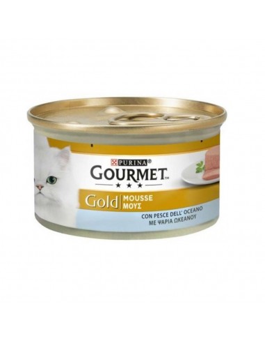 Gourmet Gold Mousse con pesce dell'Oceano Purina 85 grammi