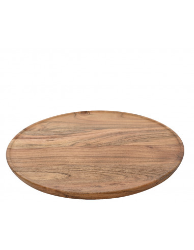 Piastra in legno di acacia al 37x37x1.7 cm