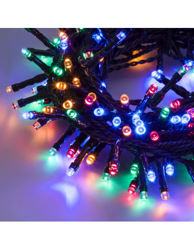 Catena lineare TLE 1500 LED MULTICOLOR 2+60,5m in bobina Luci di Natale