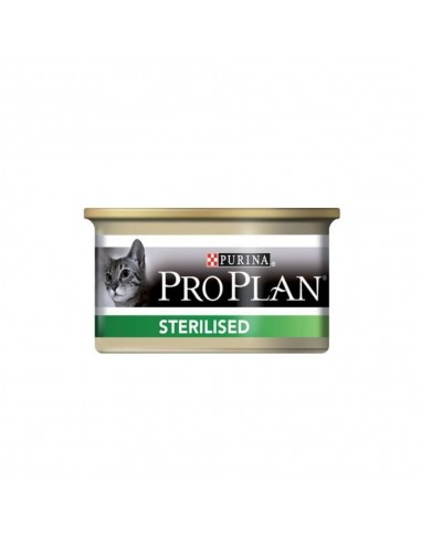 Pro Plan Sterilised Patè gatto con tonno e salmone Purina 85 grammi