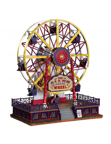 Lemax The Giant Wheel - La Ruota Gigante Gioco invernale decorazione per villaggio Natale